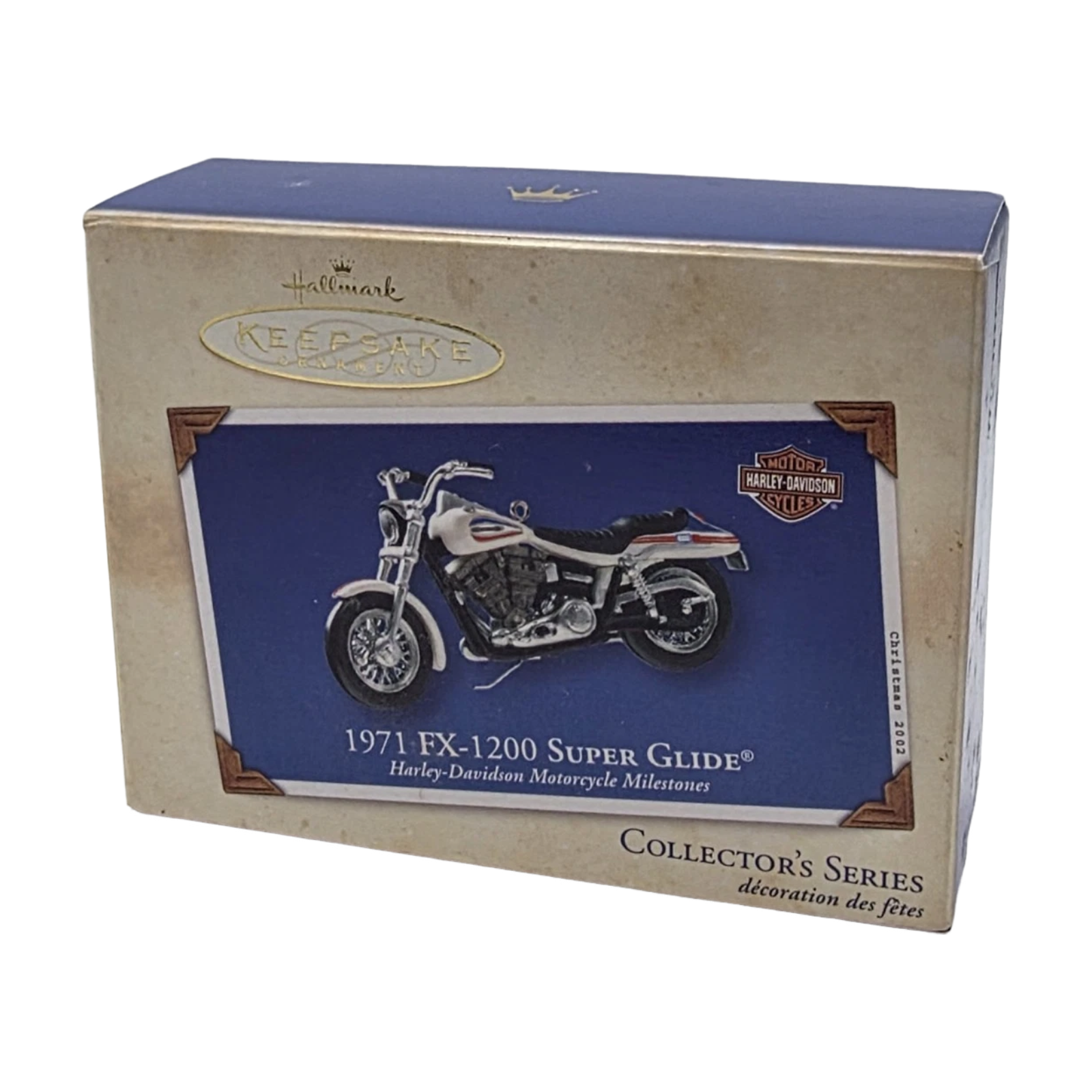 2002 Hallmark Ornament (1971) FX-1200 Super Glide Hallmark Ornament (Harley-Davidson) QXI8123 Image2