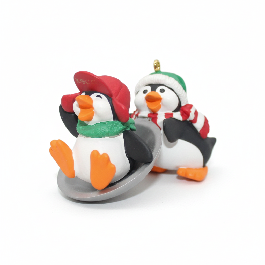 2002 Having Fun With Friends! Hallmark Ornament (Penguin Pal) QXC4553