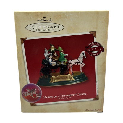 2002 Horse of a Different Color Hallmark Ornament (The Wizard of Oz) QLX7673 Image2