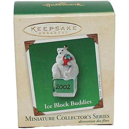 2002 Ice Block Buddies Hallmark Ornament (Polar Bear) QXM4356