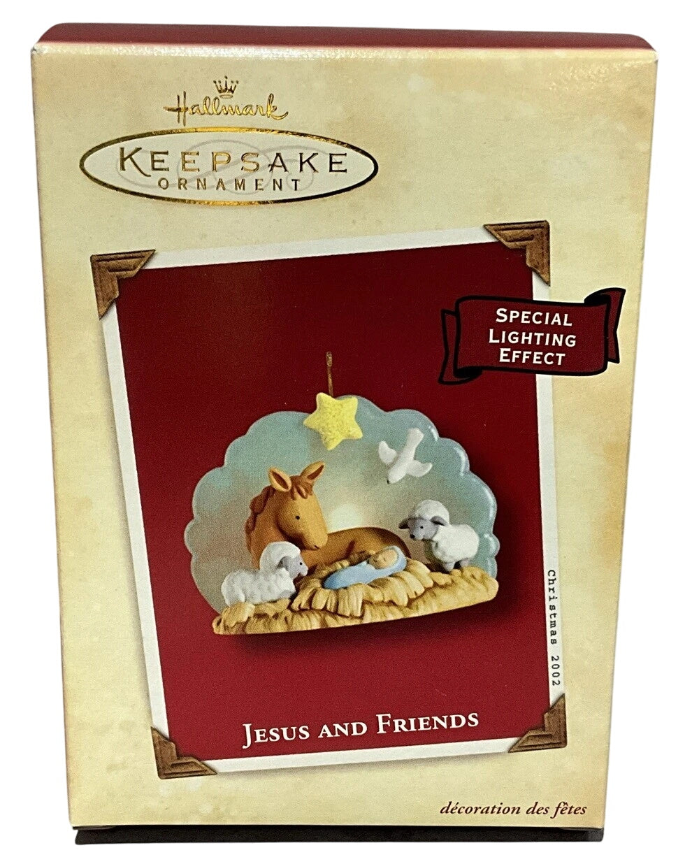 2002 Jesus and Friends Hallmark Ornament (Jesus) QX2843 Image2