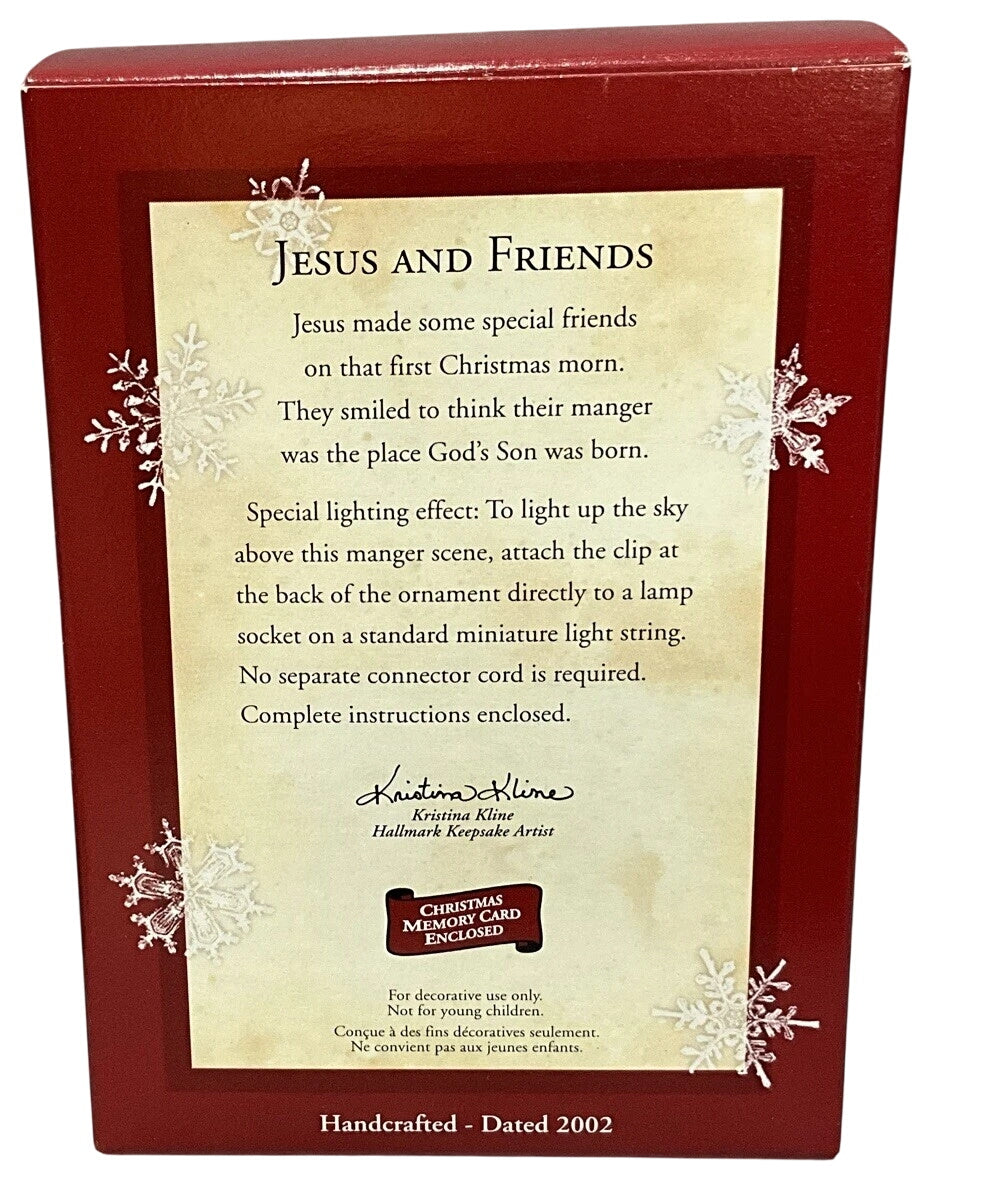 2002 Jesus and Friends Hallmark Ornament (Jesus) QX2843 Image7