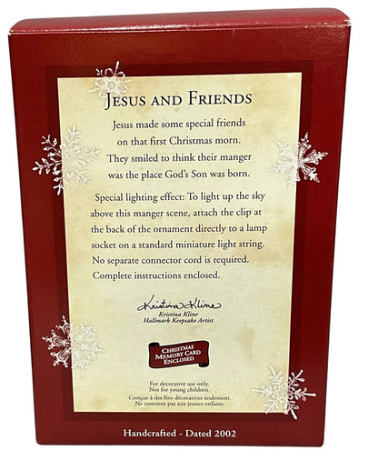 2002 Jesus and Friends Hallmark Ornament (Jesus) QX2843 Image7