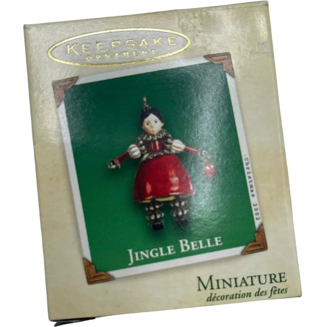 2002 Jingle Belle Hallmark Ornament (Bell) QXM4483