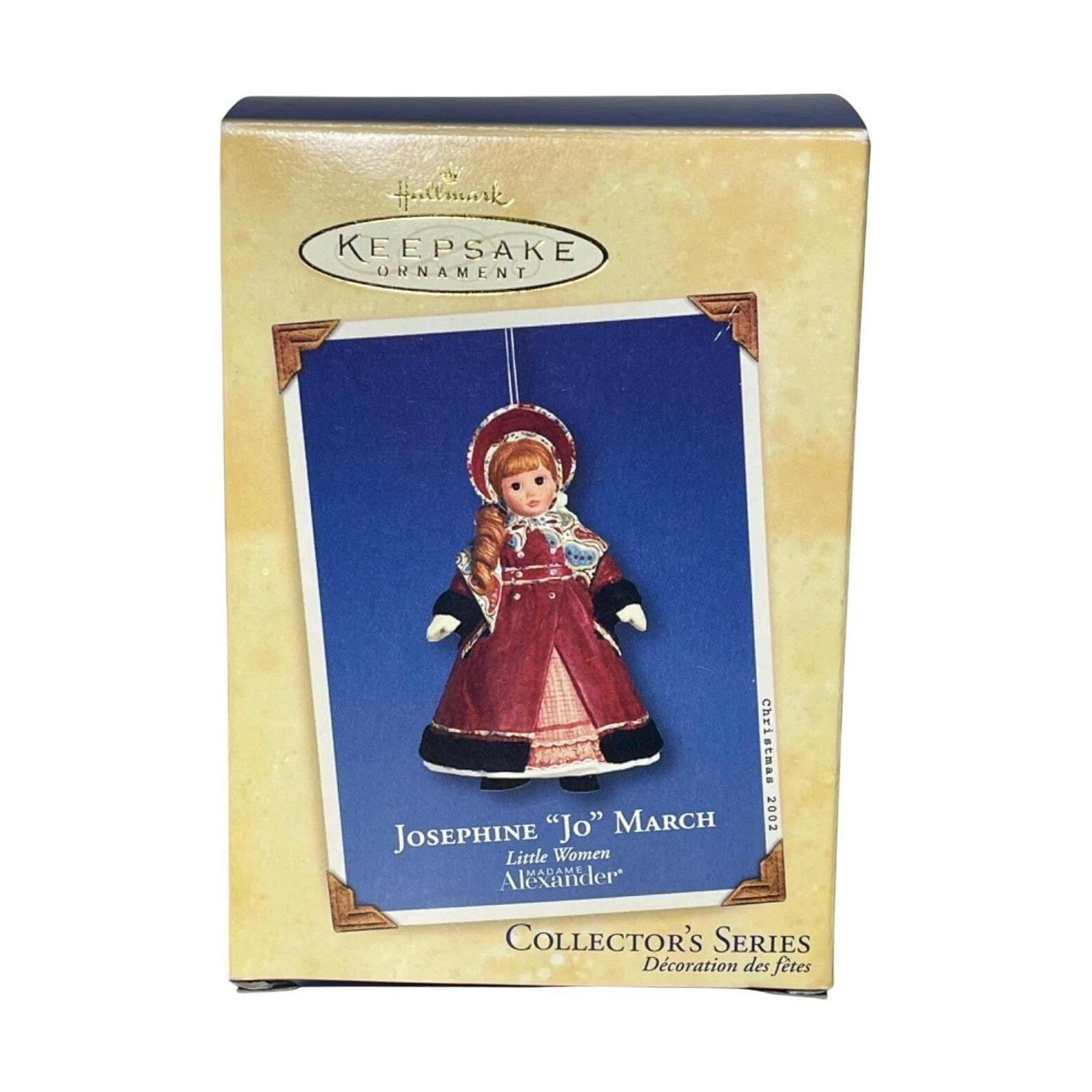 2002 Josephine “Jo” March Hallmark Ornament (Madame Alexander Little Women) QX8126 Image2