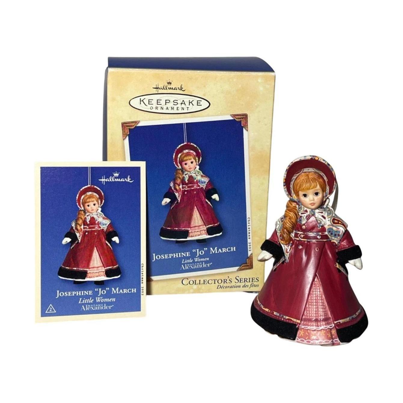 2002 Josephine “Jo” March Hallmark Ornament (Madame Alexander Little Women) QX8126 Image5