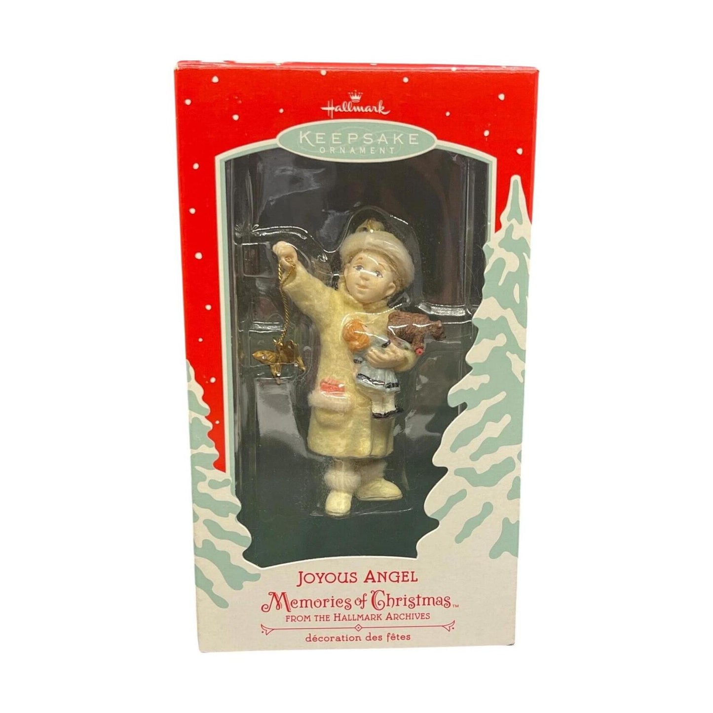 2002 Joyous Angel Hallmark Ornament (Memories of Christmas) QP1433 Image2