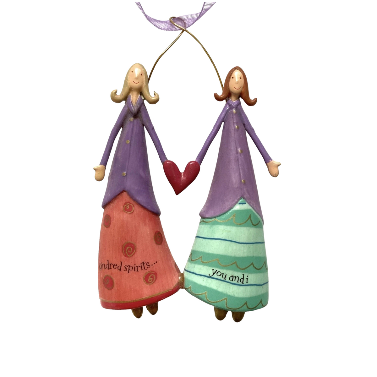 2002 Kindred Spirits Hallmark Ornament (Between Us) QP1546 Image1