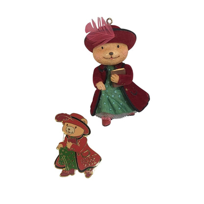 2002 Libby's Adventures Carlton Cards Ornaments (Teddy Bear) by Carlton Cards CXOR-175G CXOR-175G Image1