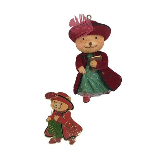 2002 Libby's Adventures Carlton Cards Ornaments (Teddy Bear) by Carlton Cards CXOR-175G CXOR-175G Image1