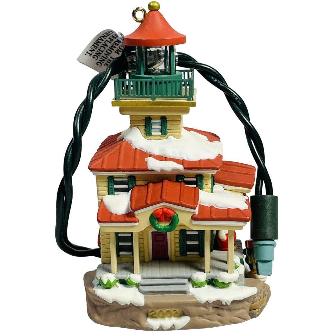 2002 Lighthouse Greetings Hallmark Ornament (Lighthouse Greetings) QLX7646