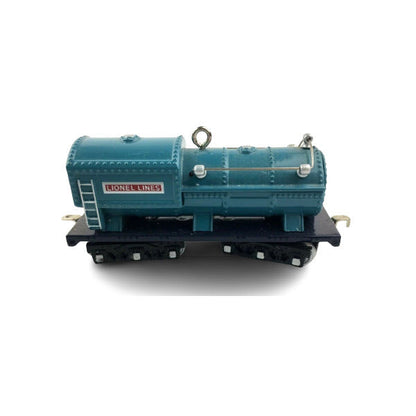 2002 Lionel Blue Comet 400T Oil Tender Hallmark Ornament (Lionel) QX8243