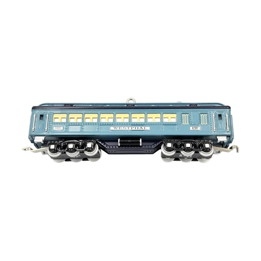 2002 Lionel Blue Comet Passenger Car Hallmark Ornament (Lionel) QX8833 Image1