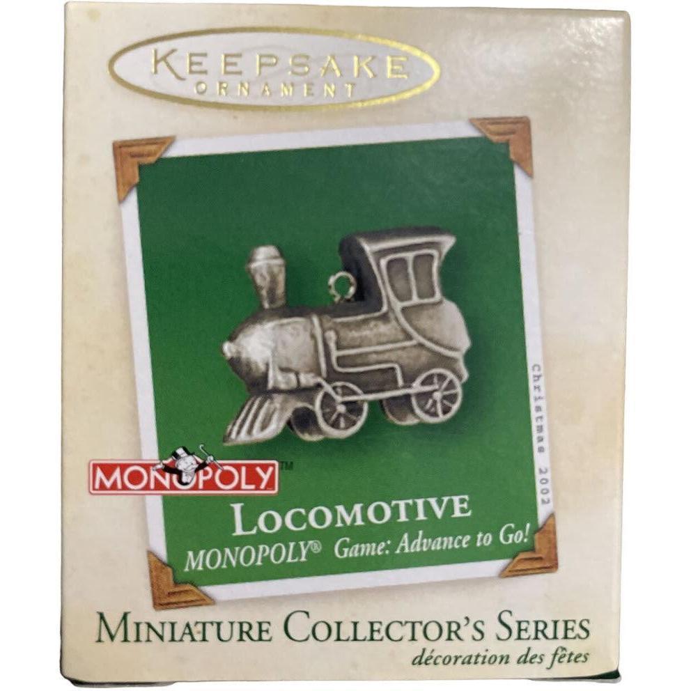 2002 Locomotive Hallmark Ornament (Monopoly) QXM4353