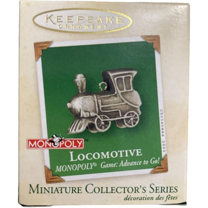 2002 Locomotive Hallmark Ornament (Monopoly) QXM4353