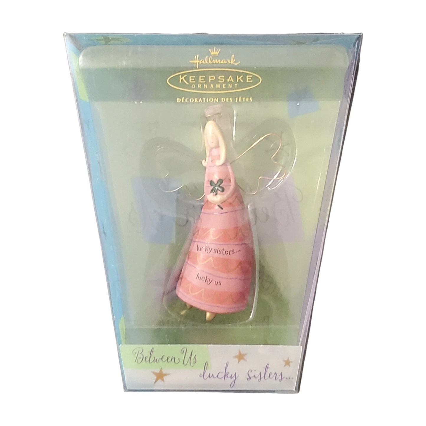 2002 Lucky Sisters Hallmark Ornament (Between Us) QP1516 Image2