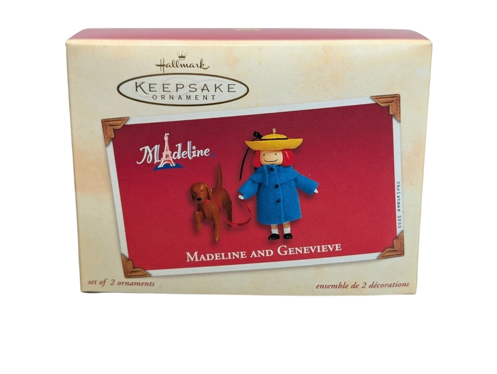 2002 Madeline and Genevieve Hallmark Ornament (Madeline) QXI5286