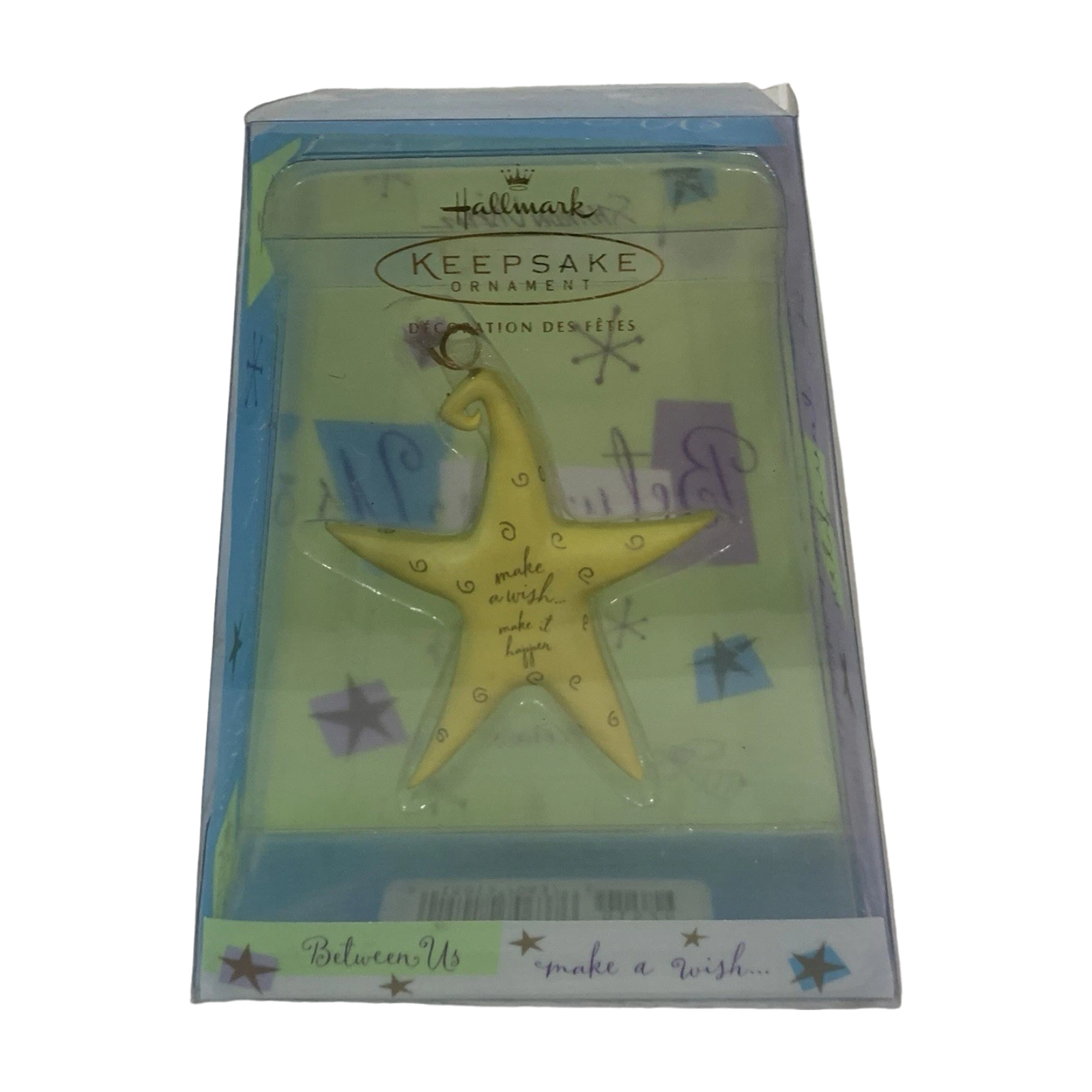 2002 Make a Wish Hallmark Ornament (Between Us) QP1526 Image2