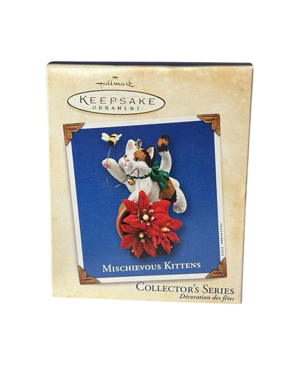 2002 Mischievous Kittens Hallmark Ornament (Mischievous Kittens) QX8046 Image2