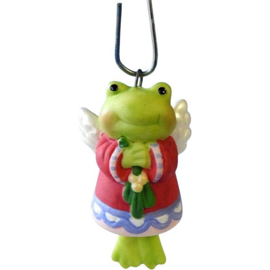 2002 Mistletoad Hallmark Ornament (Angel Frog) QXM4563