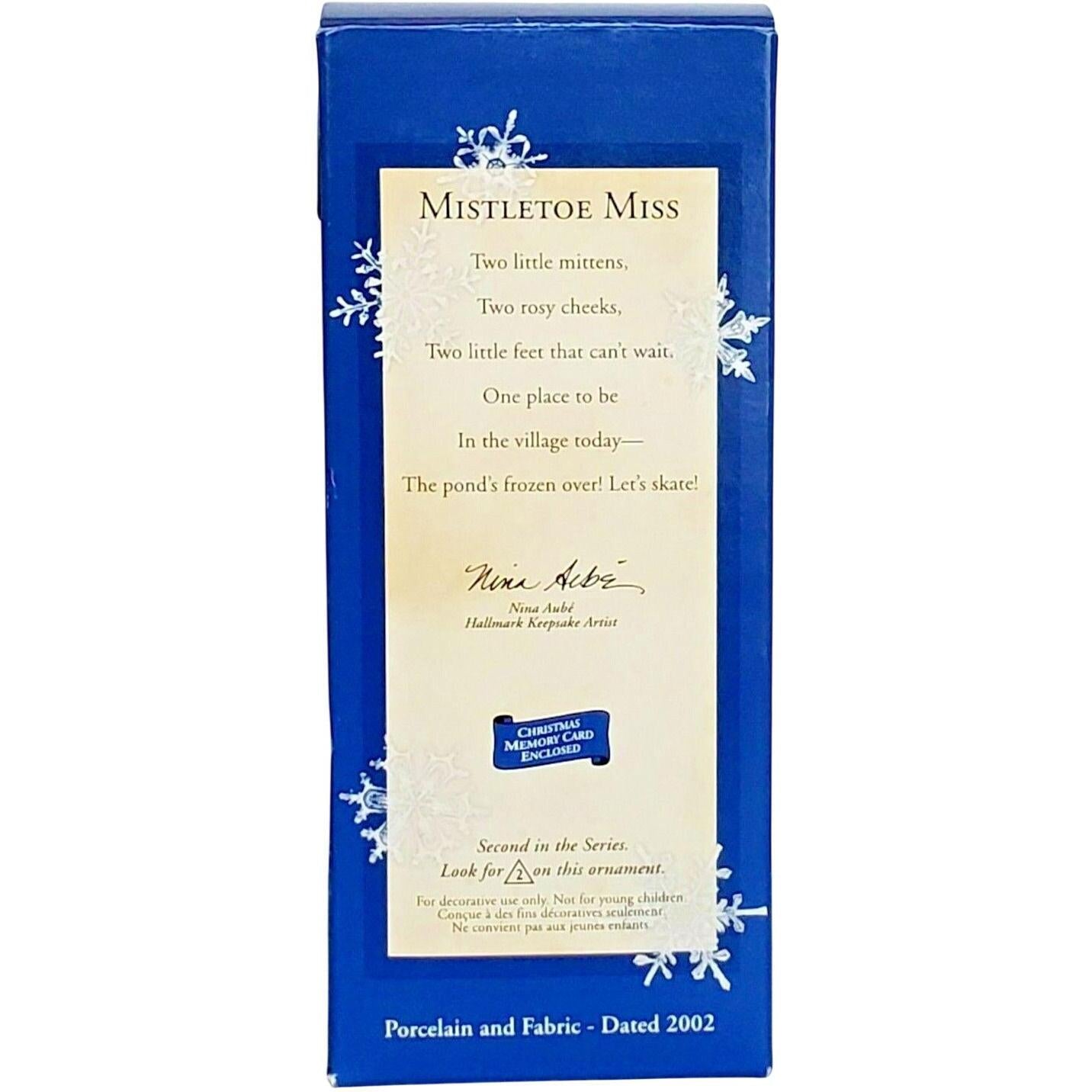 2002 Mistletoe Miss Hallmark Ornament (Mistletoe Miss) QX8113