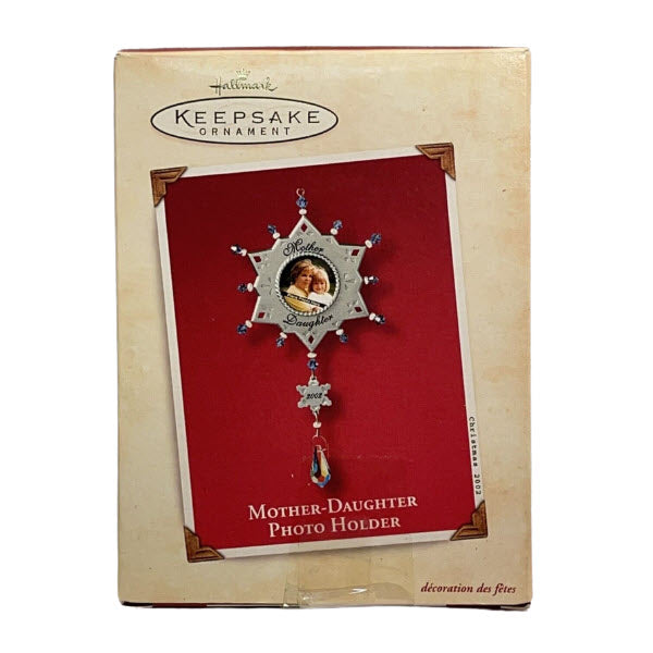 2002 Mother-Daughter Hallmark Ornament (Photo Holder) QX8683