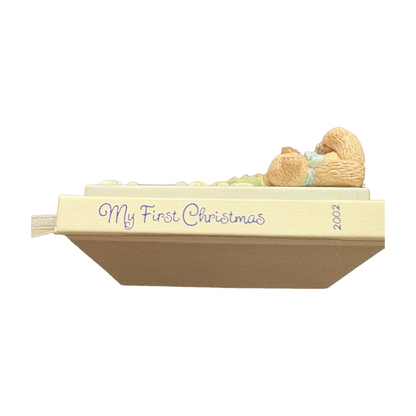2002 My First Christmas - Memory Book Hallmark Ornament (Photo Holder) QX8613 Image3