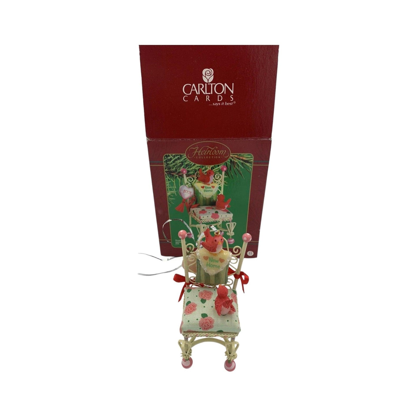 2002 New Home (Wreath) Carlton Cards Heirloom Ornament CXOR-010N Image2