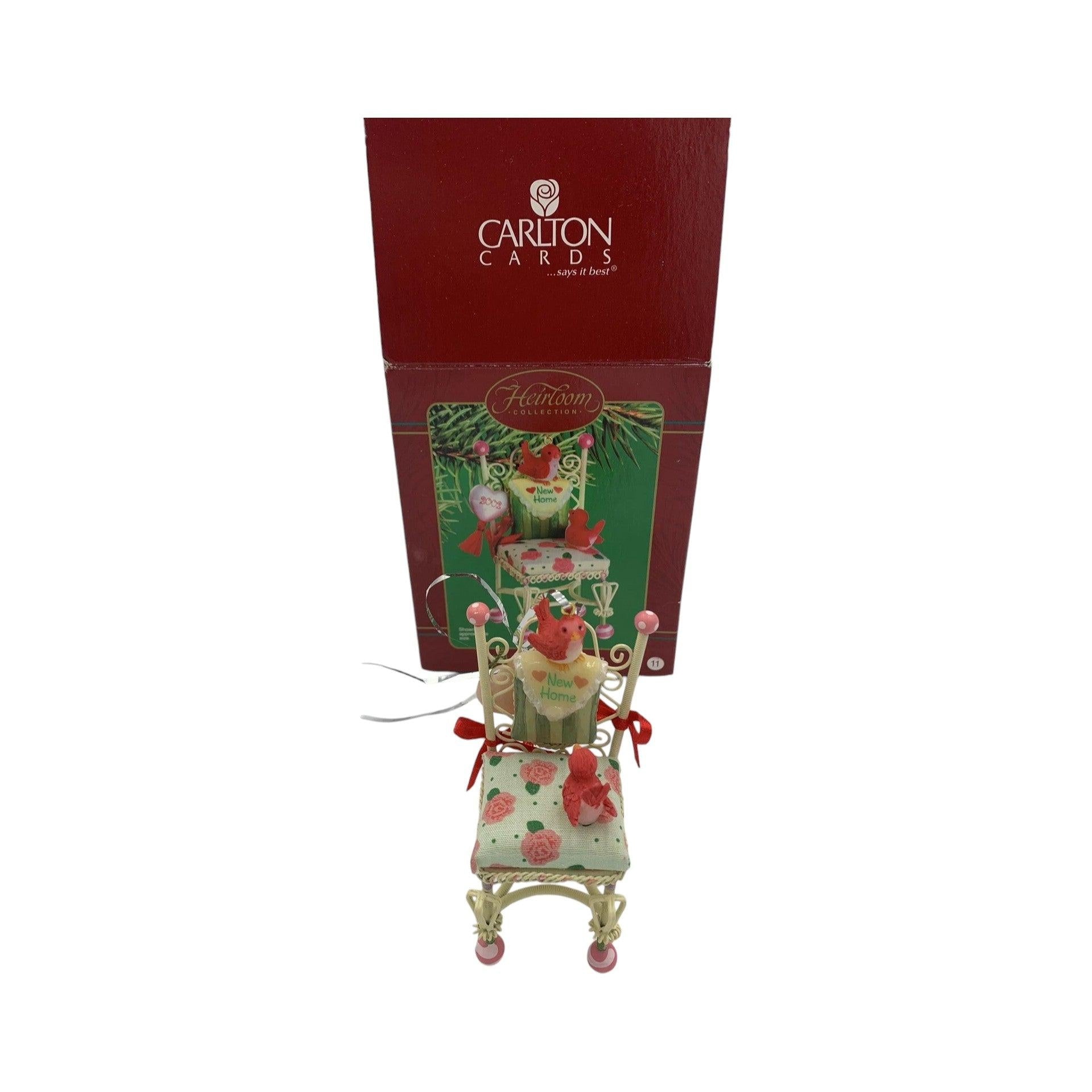 2002 New Home (Wreath) Carlton Cards Heirloom Ornament CXOR-010N Image2