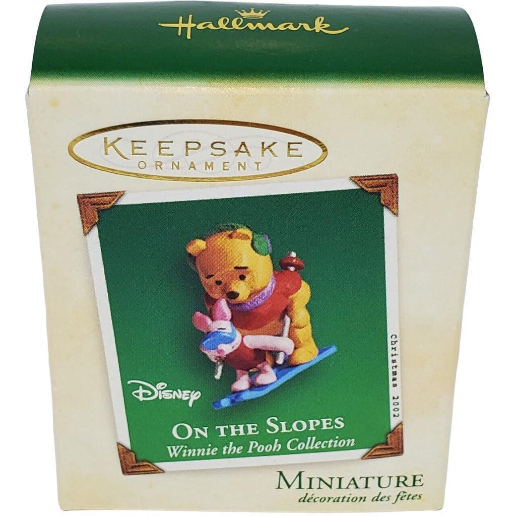 2002 On The Slopes Hallmark Ornament (Winnie the Pooh) QXD4553