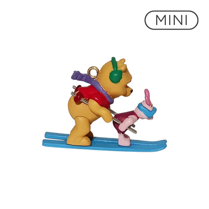 2002 On The Slopes Hallmark Ornament (Winnie the Pooh) QXD4553 Image1