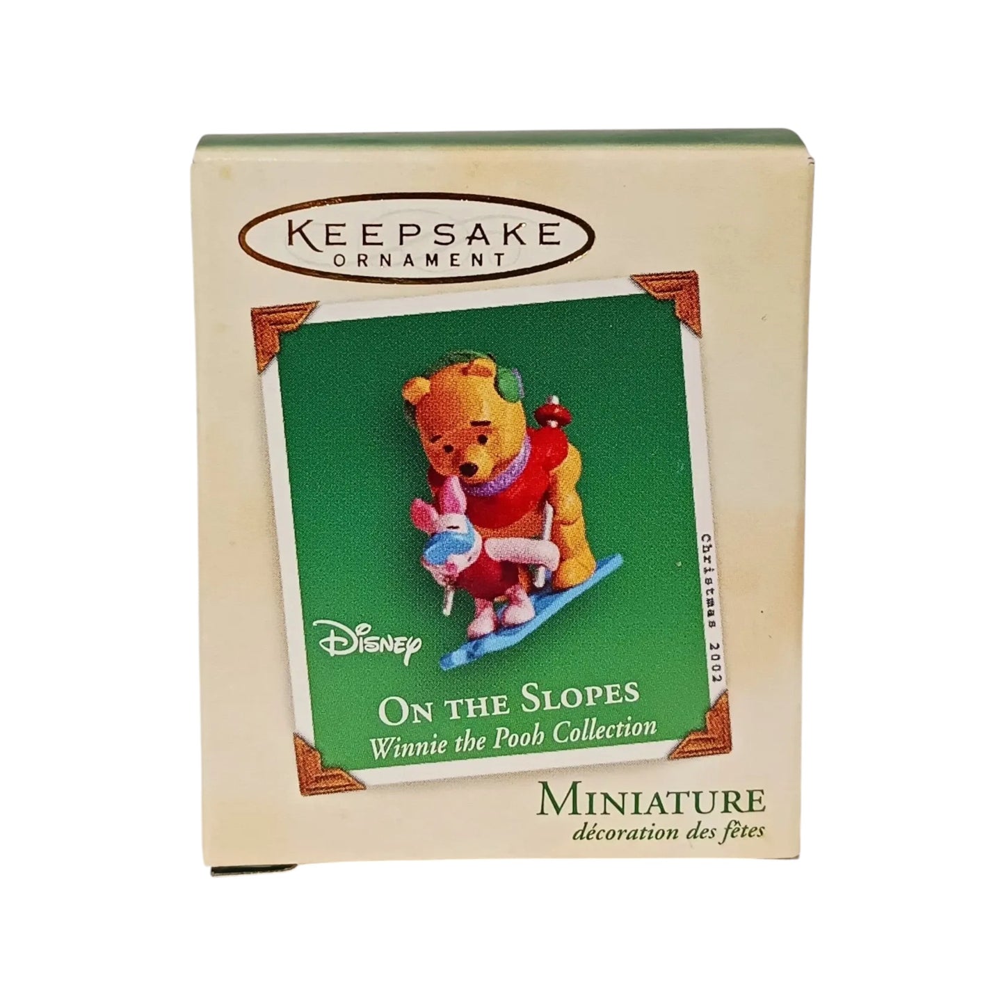 2002 On The Slopes Hallmark Ornament (Winnie the Pooh) QXD4553 Image2