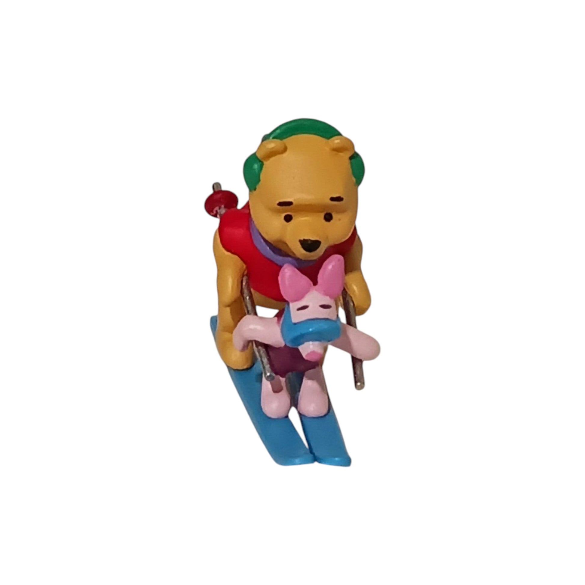 2002 On The Slopes Hallmark Ornament (Winnie the Pooh) QXD4553 Image4