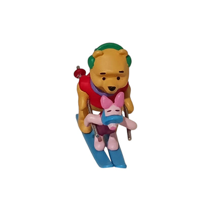 2002 On The Slopes Hallmark Ornament (Winnie the Pooh) QXD4553 Image4