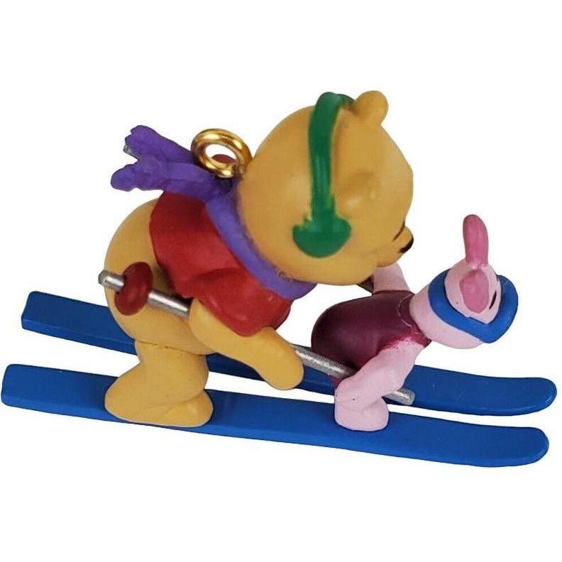 2002 On The Slopes Hallmark Ornament (Winnie the Pooh) QXD4553