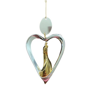 2002 Our First Christmas Hallmark Ornament (Heart) QX8816 Image4