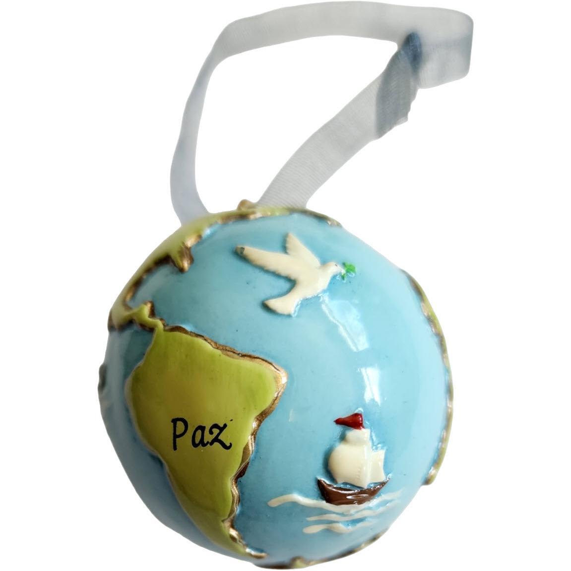 2002 Peace on Earth Harmony Bell Hallmark Ornament (Peace) QX8393