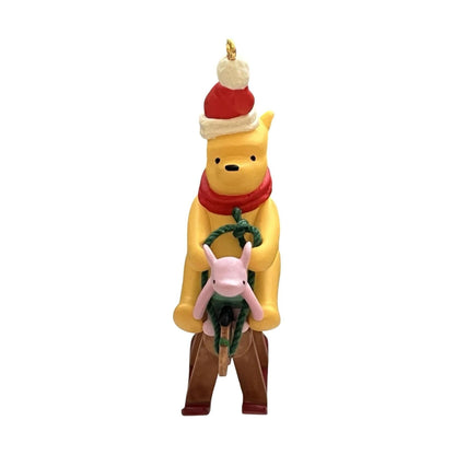 2002 Piglet's First Rid Hallmark Ornament (Winnie the Pooh) QXD4963 Image3