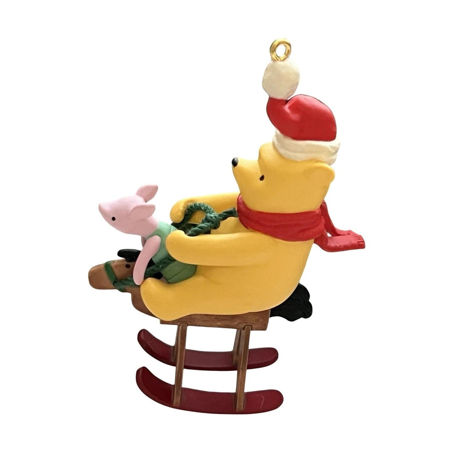 2002 Piglet's First Rid Hallmark Ornament (Winnie the Pooh) QXD4963 Image4