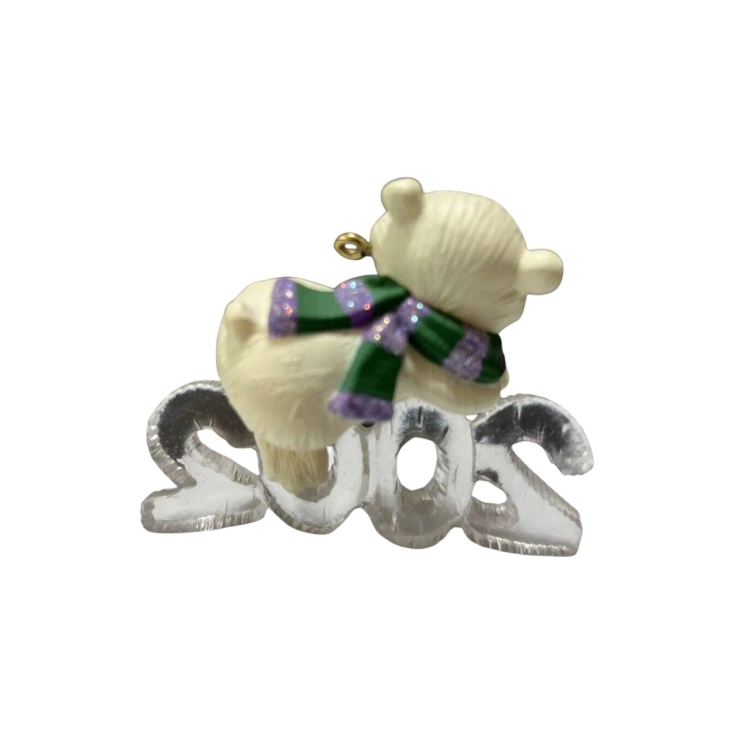 2002 Polar Bear (Merry Miniatures) Hallmark Ornament QMM7086 Image4