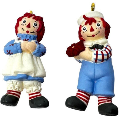 2002 Raggedy Ann and Andy Hallmark Ornament (Raggedy Ann & Andy) QXM4496