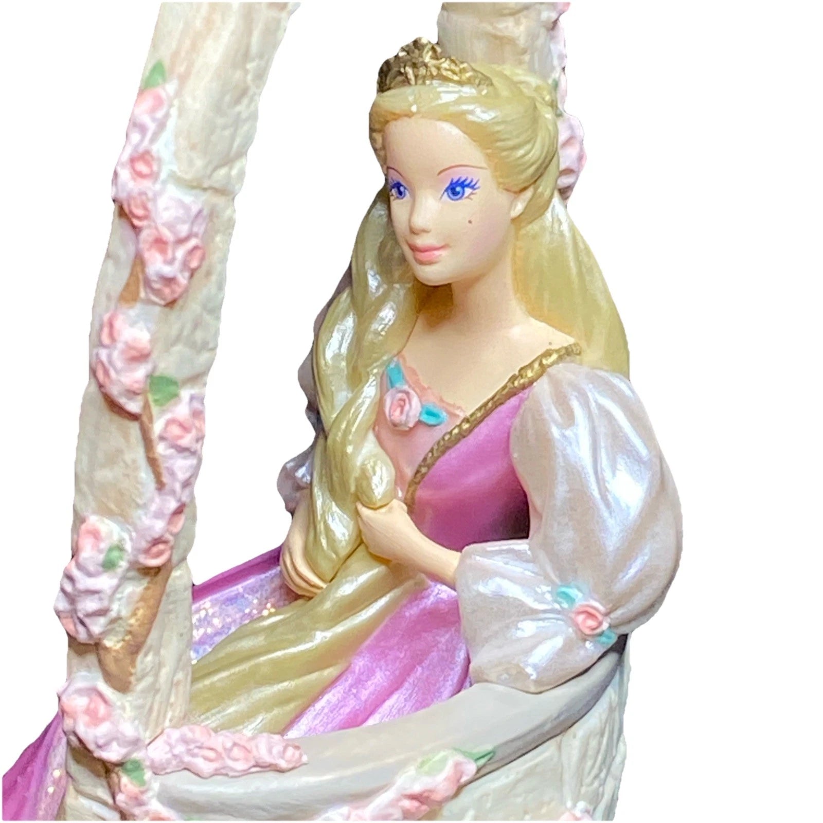 2002 Rapunzel Set 2 Hallmark Ornament (Barbie) QXI5326
