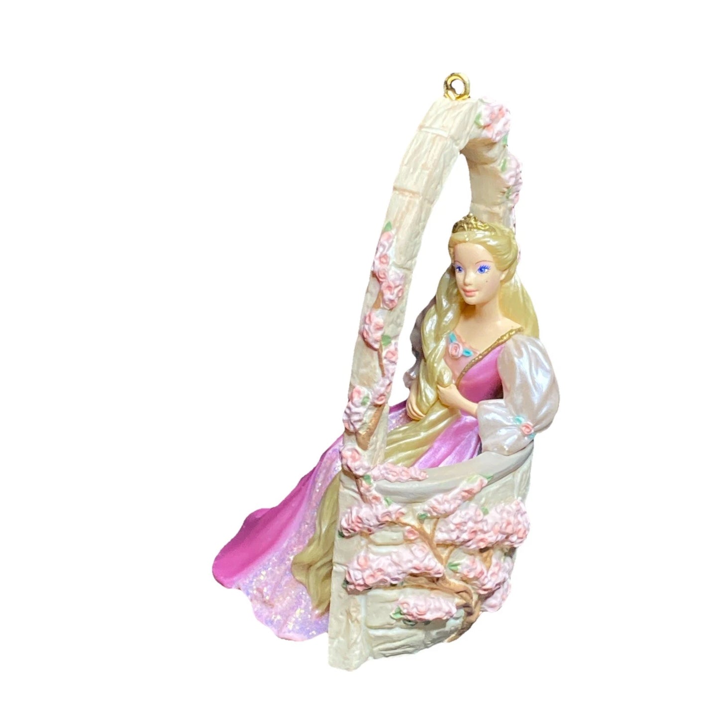 2002 Rapunzel Set 2 Hallmark Ornament (Barbie) QXI5326