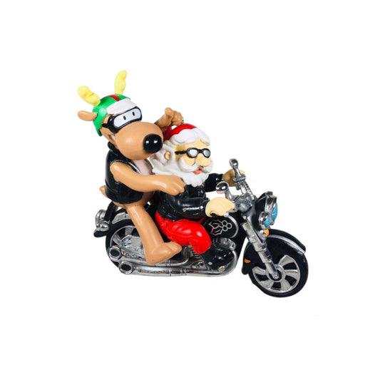 2002 Rebel with a Claus Carlton Cards Ornaments (Santa Claus) CXOR-120G Image1