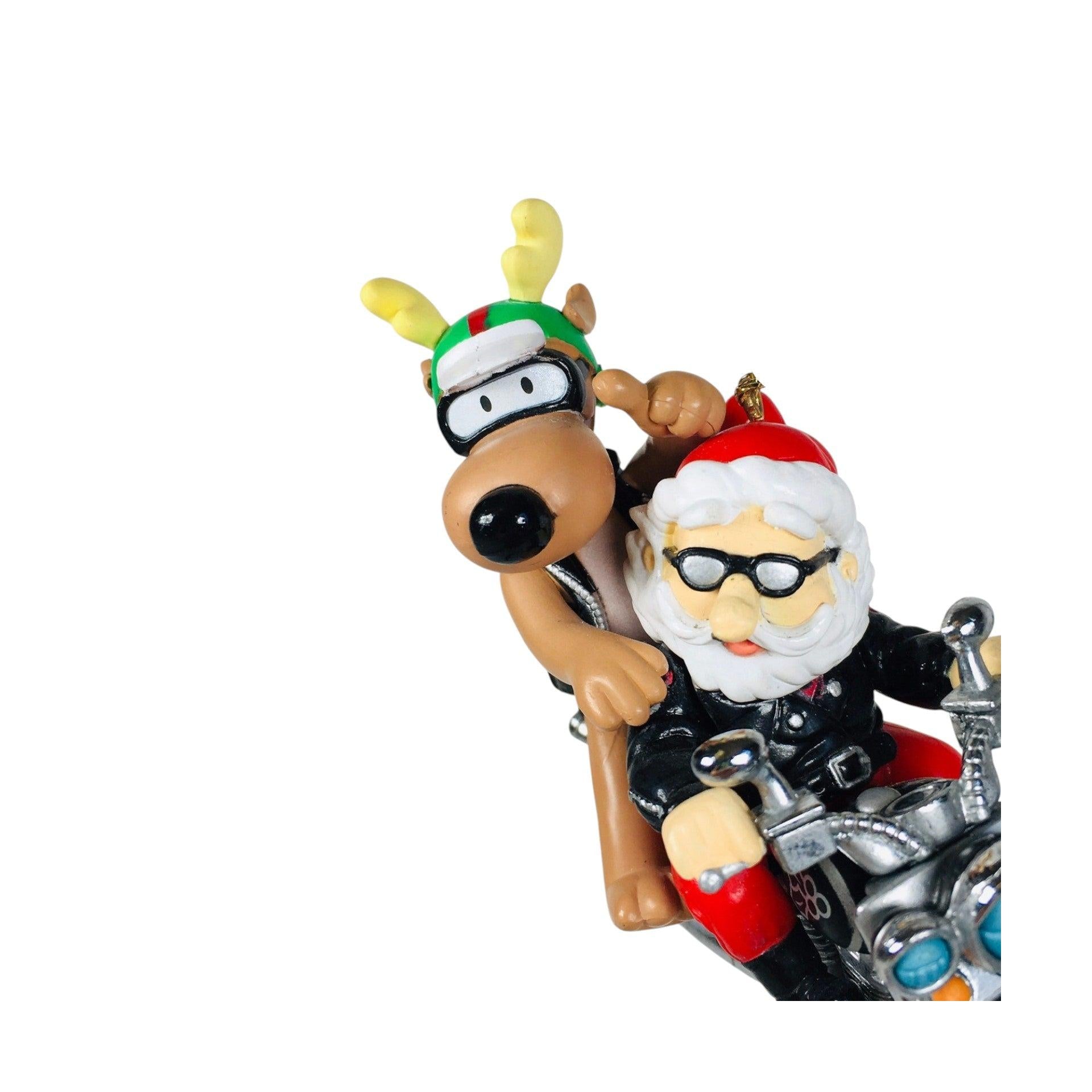 2002 Rebel with a Claus Carlton Cards Ornaments (Santa Claus) CXOR-120G Image3