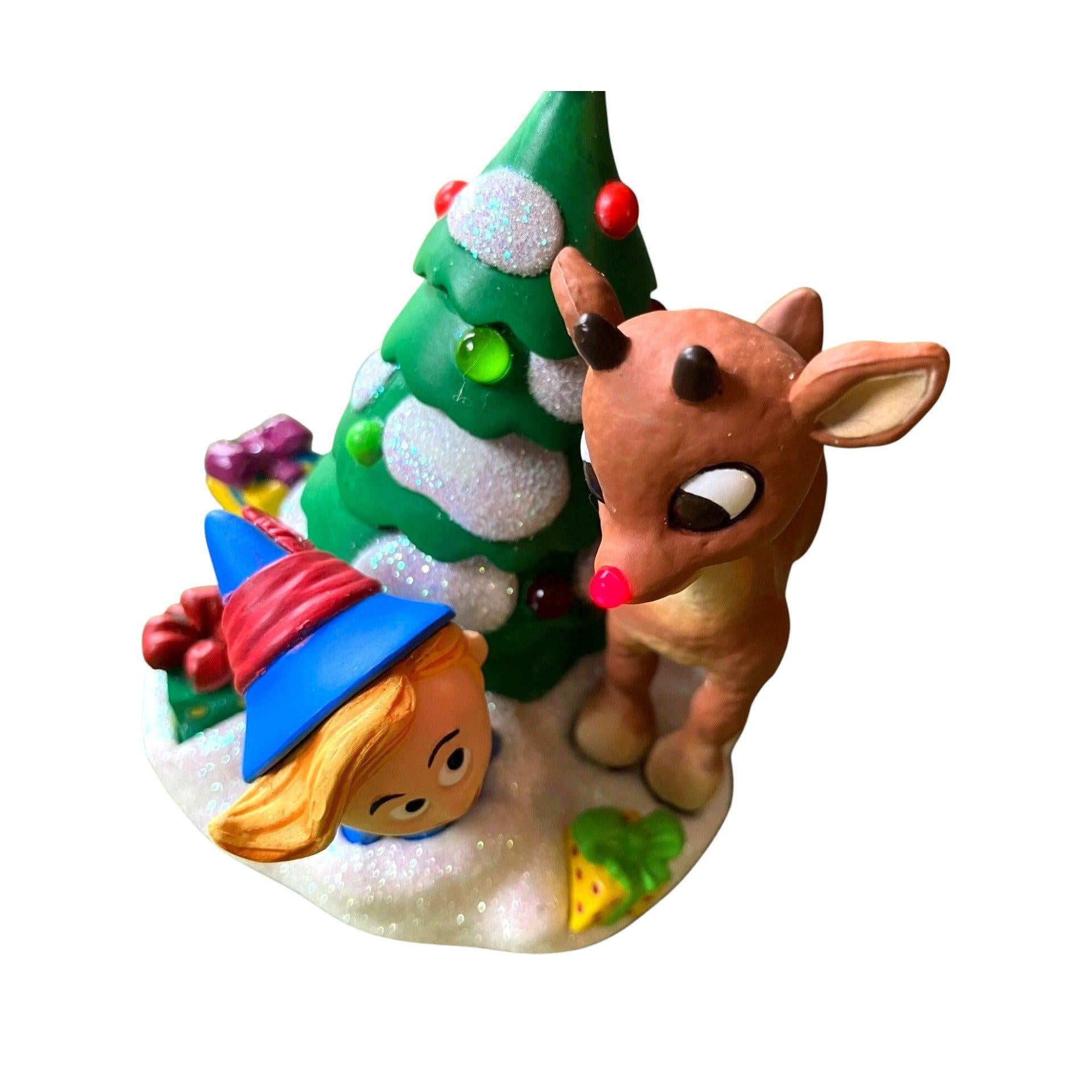 2002 Rudolph's Brightest Christmas (Rudolph the Red-Nosed Reindeer) Carlton Cards Heirloom Ornament CXOR-066G Image5