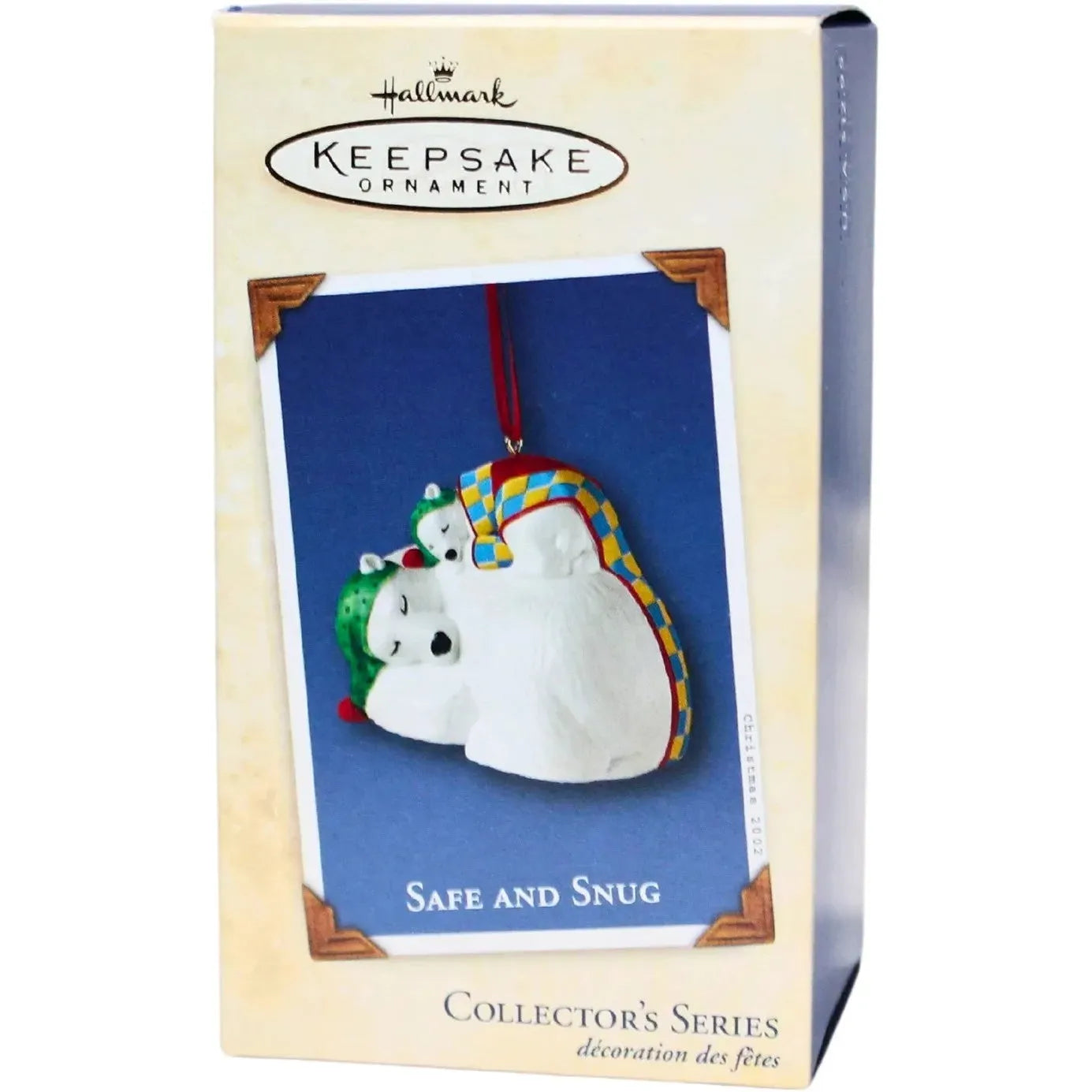 2002 Safe and Snug Hallmark Ornament (Safe and Snug) QX8036