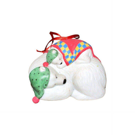 2002 Safe and Snug Hallmark Ornament (Safe and Snug) QX8036 Image1
