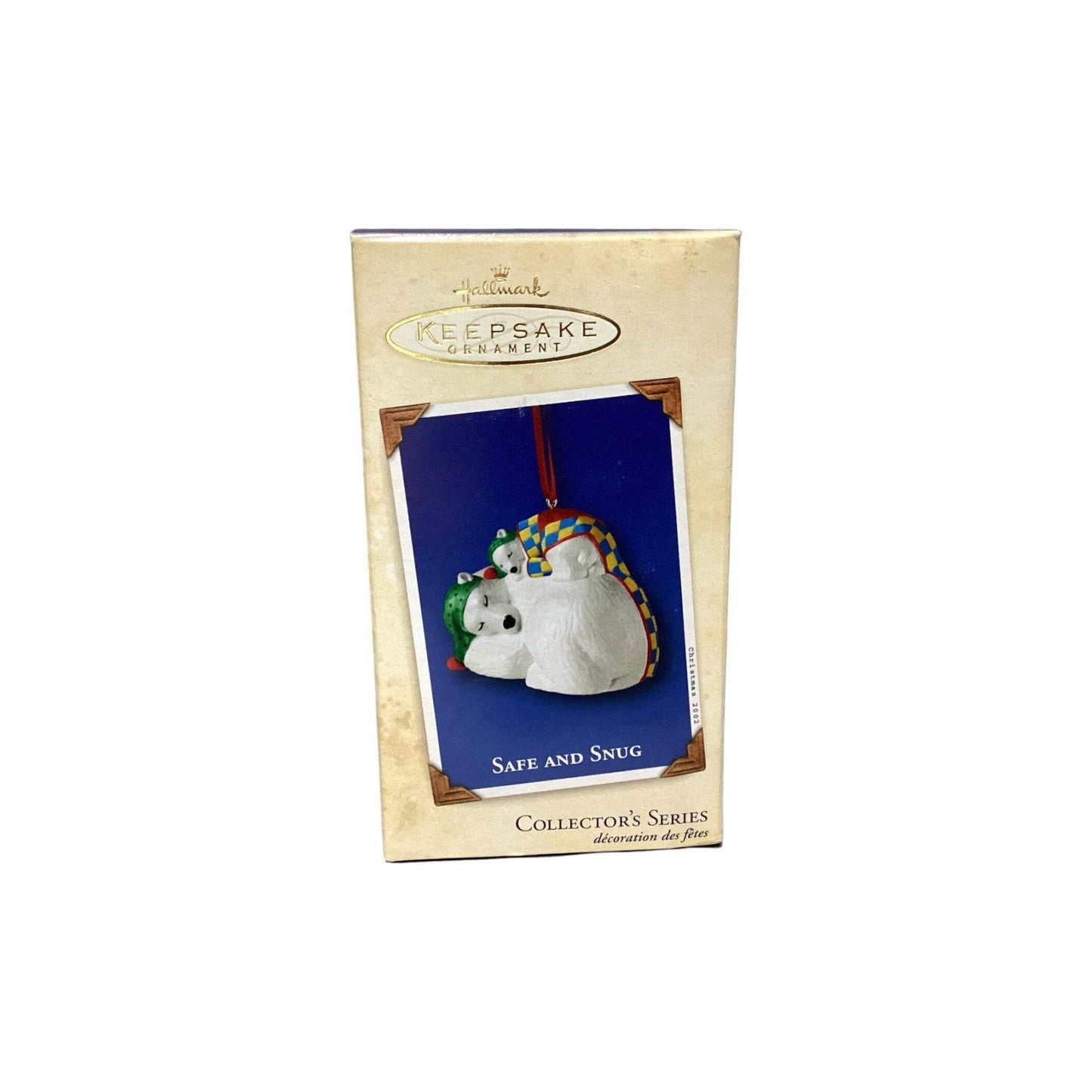 2002 Safe and Snug Hallmark Ornament (Safe and Snug) QX8036 Image2
