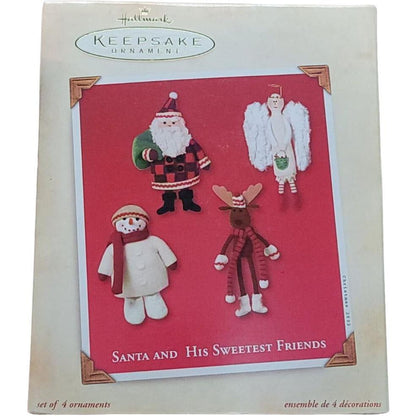 2002 Santa and His Sweetest Friends Hallmark Ornament (Santa Claus) QX2923